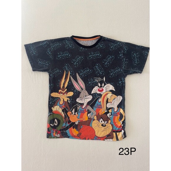 SPACE JAM Looney Tunes Squad ALL OVER Print T-SHIRT Tune SQUAD Men’s Size M - Picture 1 of 5
